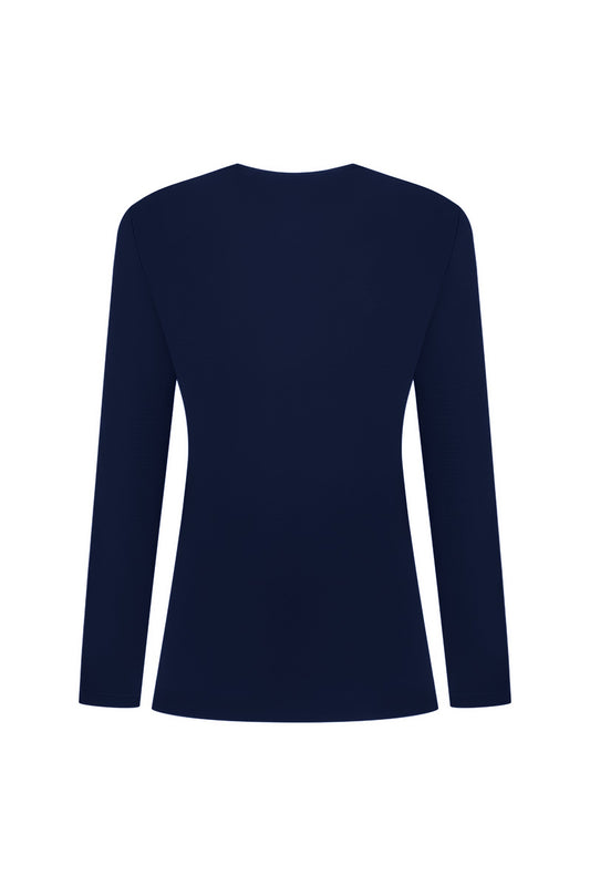 Merezhyvo top dark blue PODYH