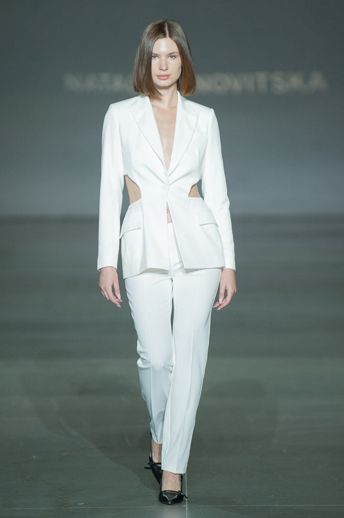 Jacket with cuts NOVITSKA