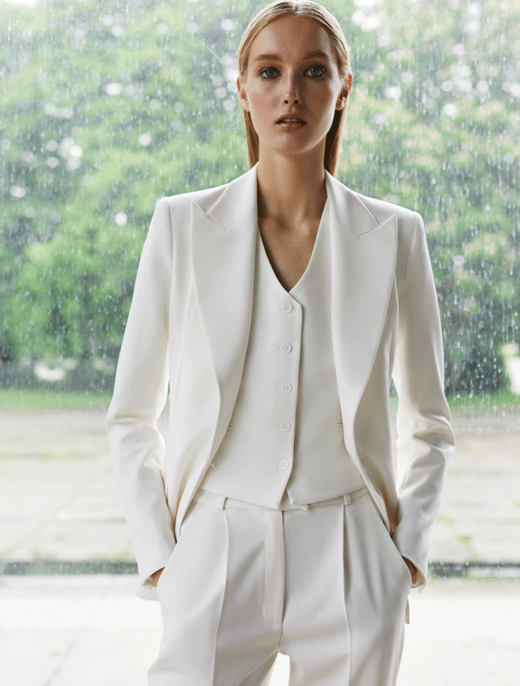 Fitted classic jacket NOVITSKA