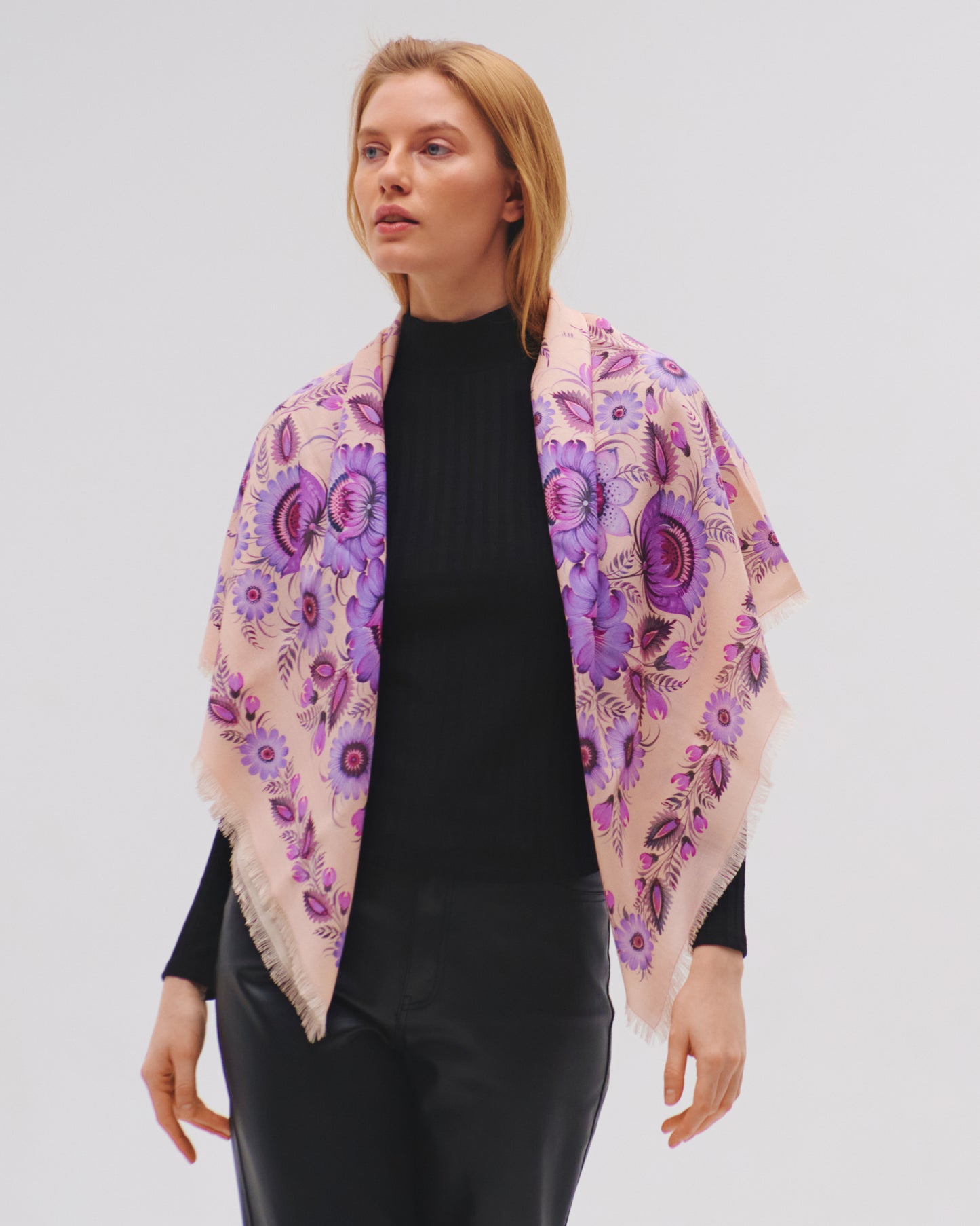 Wool Scarf First love OLIZ
