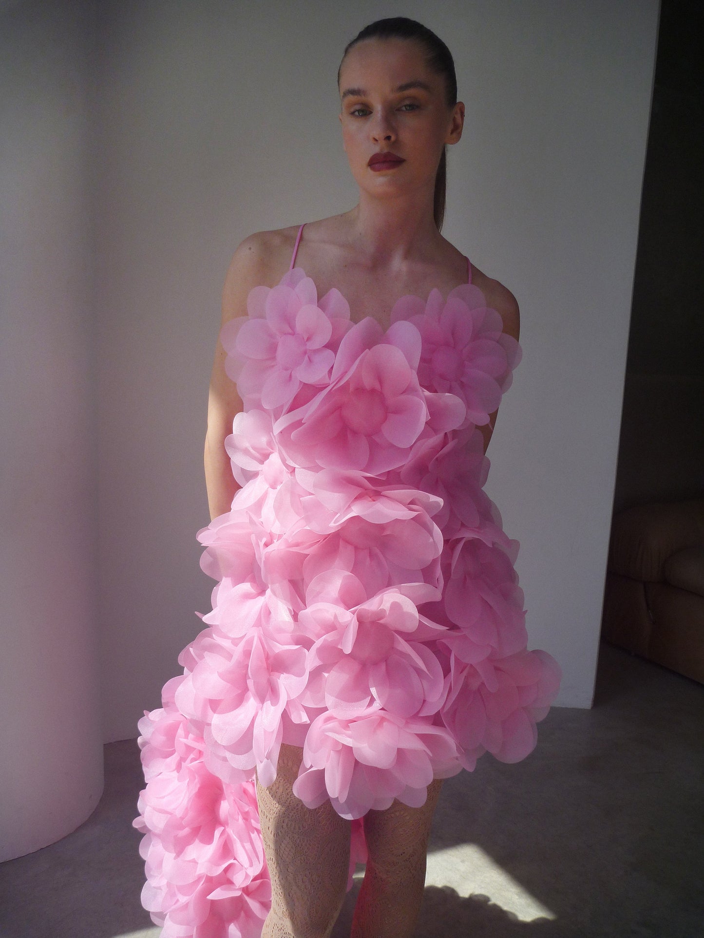 Peony Passion Dress in peony pink PASKAL