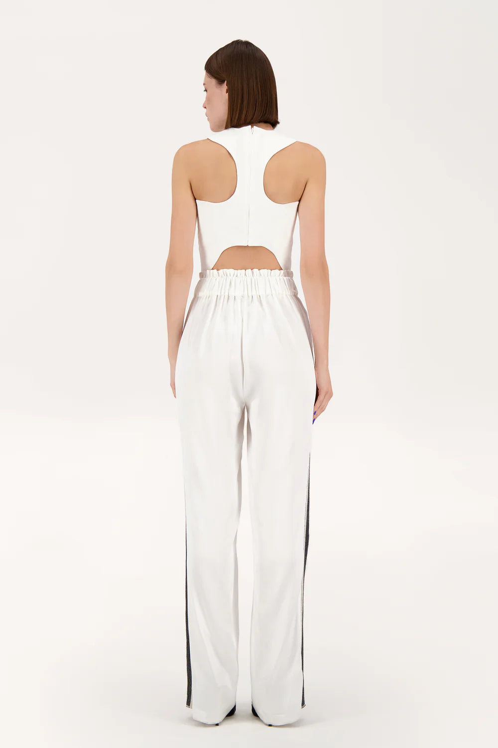 Curved crop corset VALERY KOVALSKA