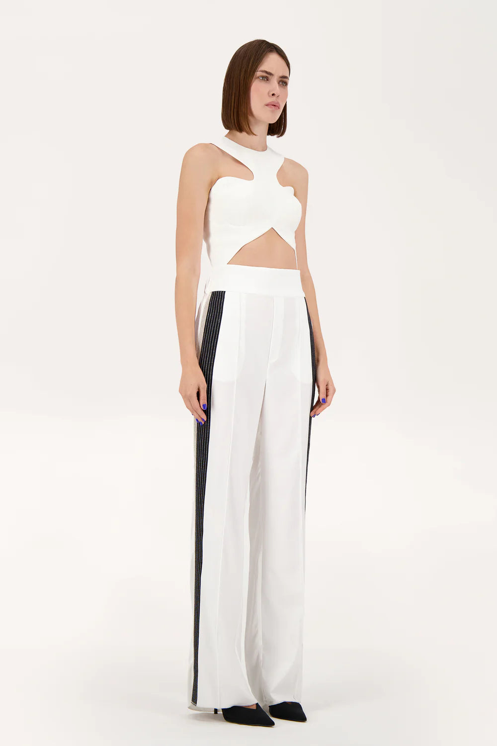 Curved crop corset VALERY KOVALSKA