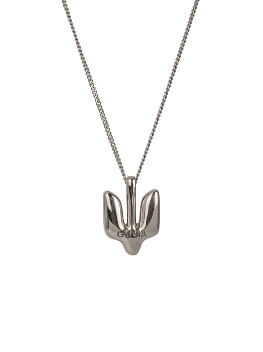 Pendant Trident Silver Small GUNIA PROJECT