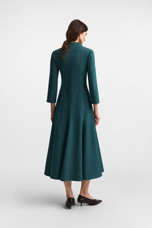 Edicule dress in rich teal PODYH