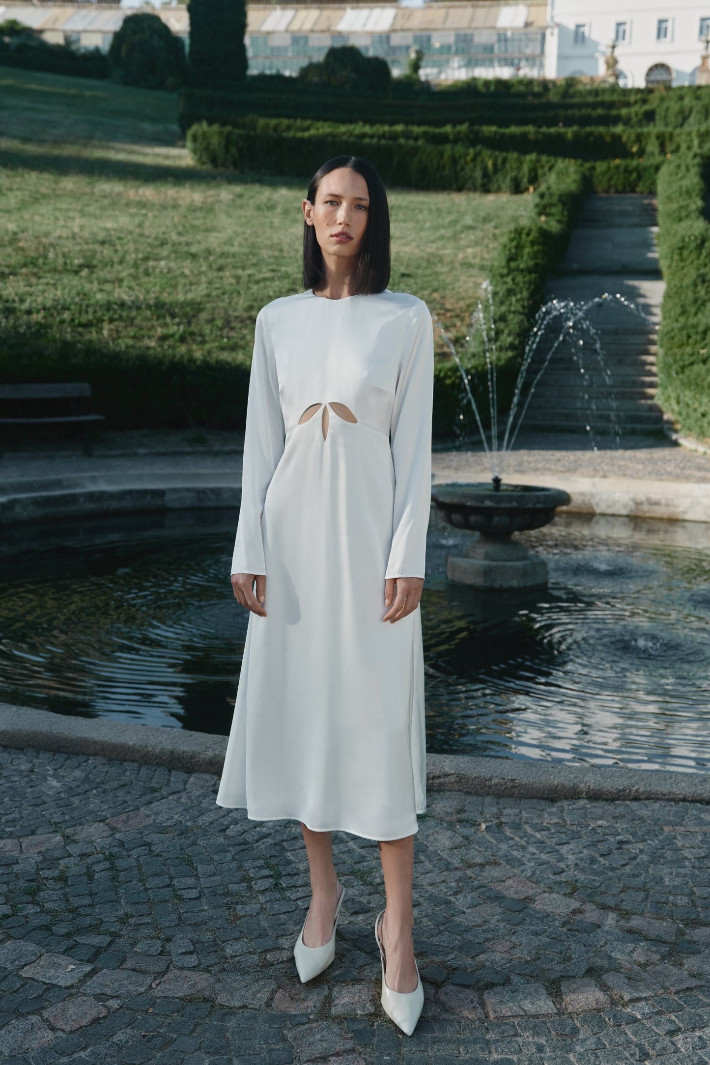 Gromovyk dress pure white PODYH