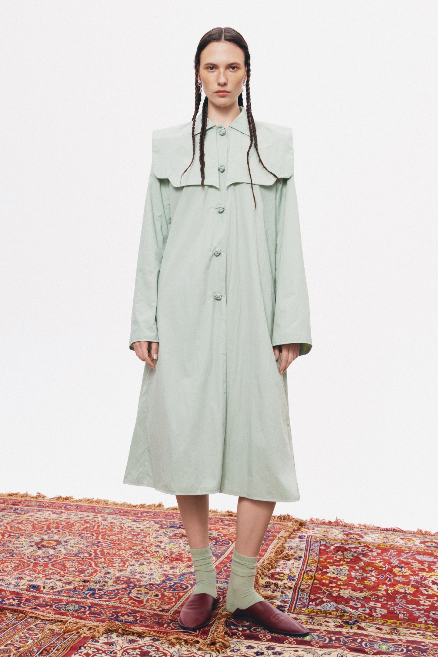 Eyvan coat mint PODYH