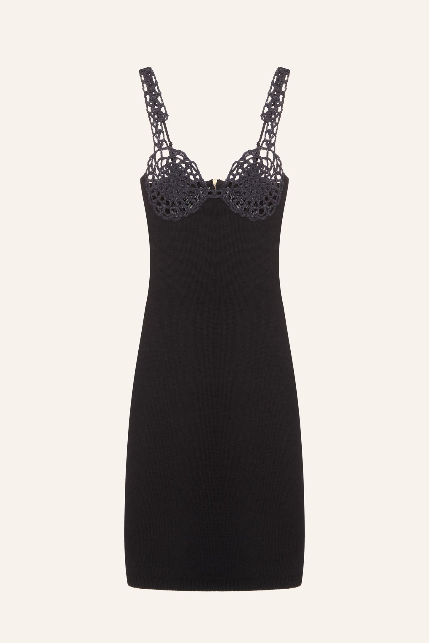 KNITTED DRESS KATERINA KVIT