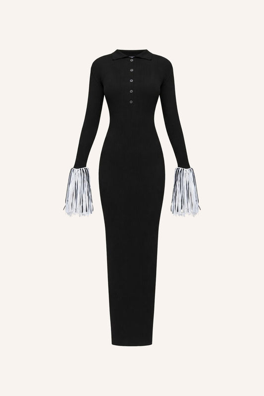 KNITWEAR DRESS KATERINA KVIT