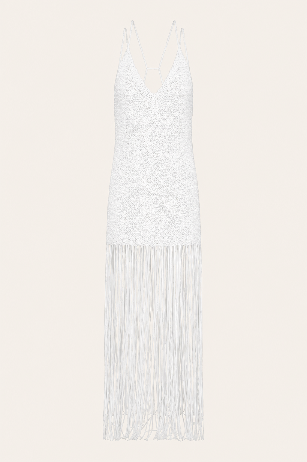 KNITWEAR DRESS KATERINA KVIT