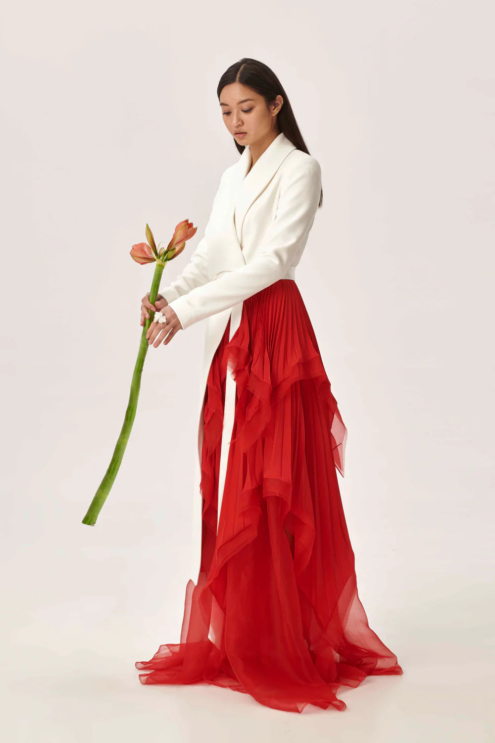 Apache collar dress VALERY KOVALSKA