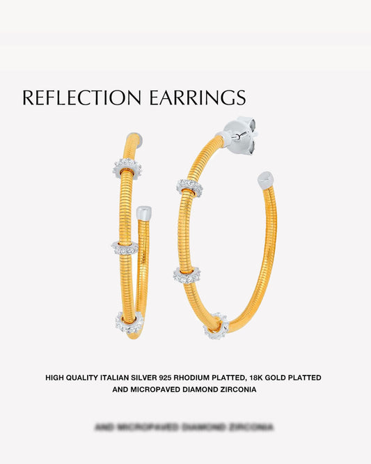 Reflection Earrings DAMN JEWELRY