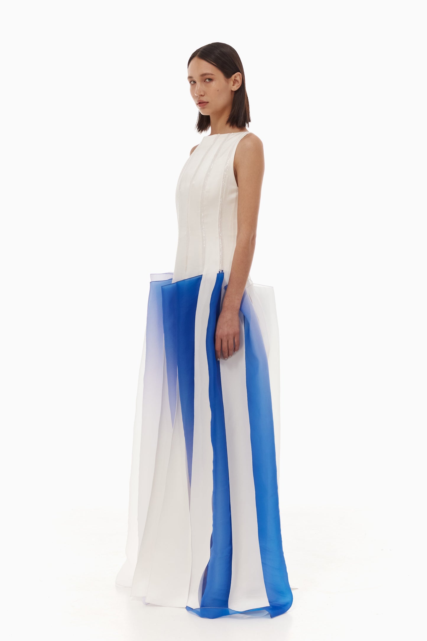 Lucid embroidered gown VALERY KOVALSKA