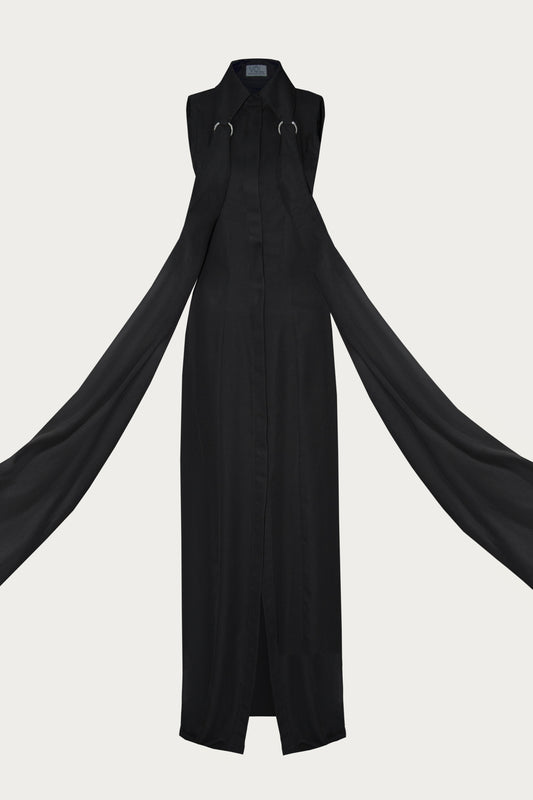 Sheer Scarf Dress VESTIAIRE D'UN OISEAU LIBRE