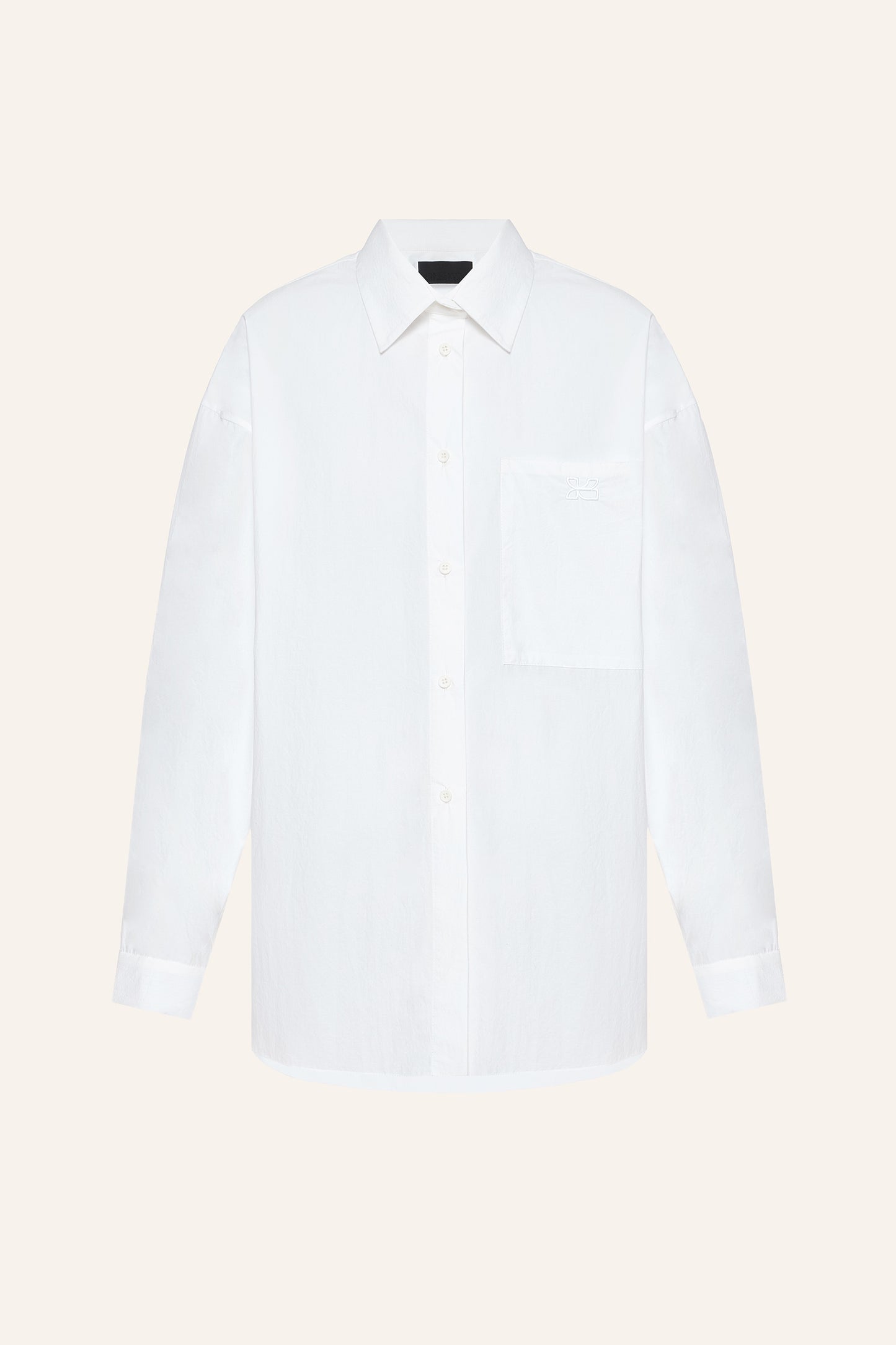 COTTON WHITE SHIRT KATERINA KVIT