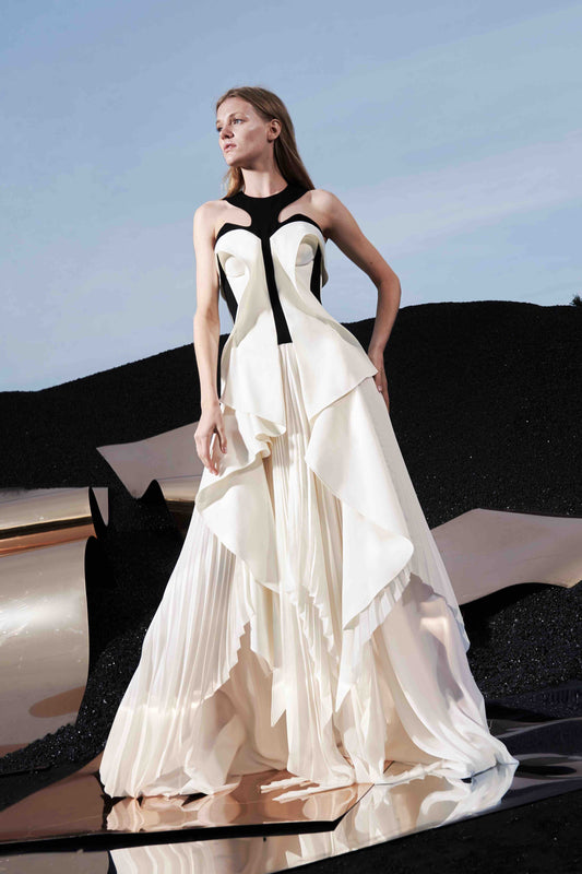 Melted Arches gown VALERY KOVALSKA