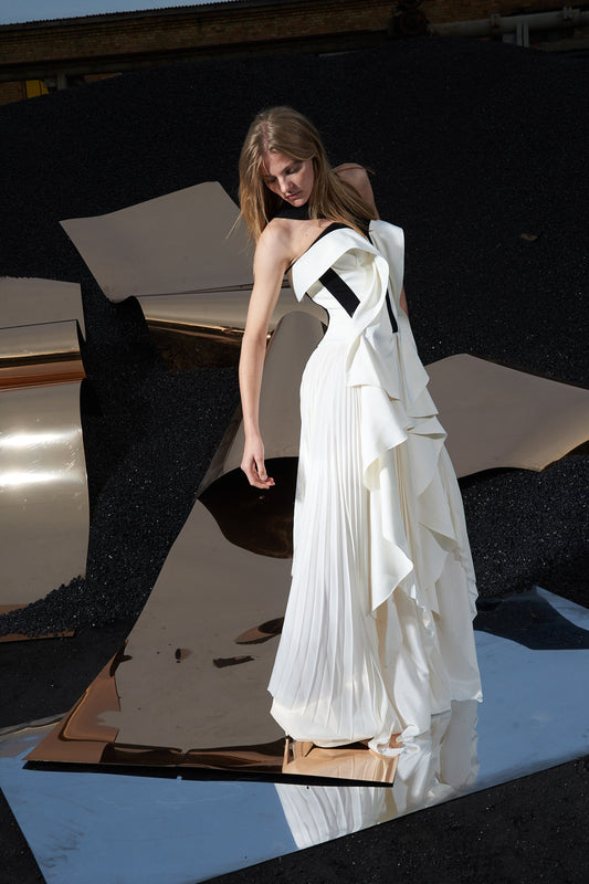 Melted Arches gown VALERY KOVALSKA