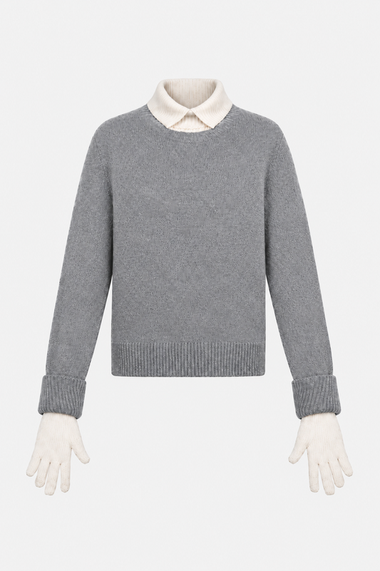 Sweater KATERINA KVIT