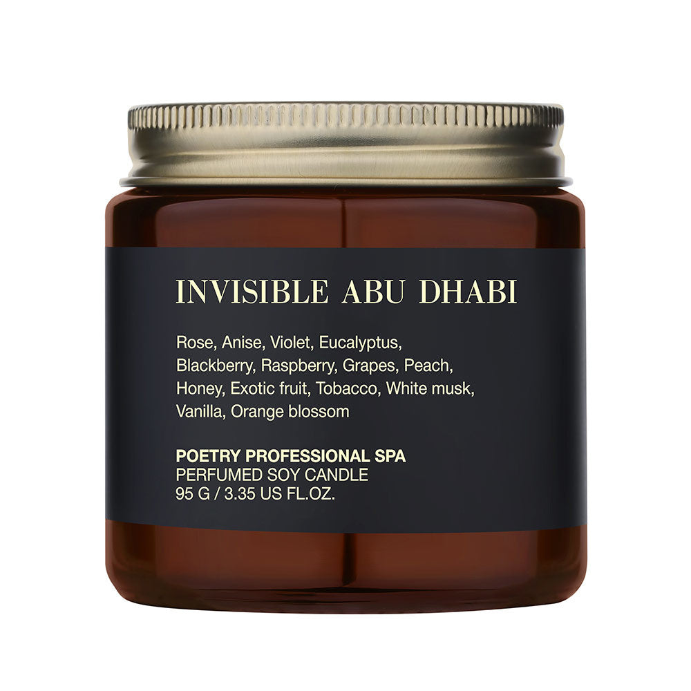 MASSAGE CANDLE INVISIBLE ABU DHABI 95 G POETRY HOME