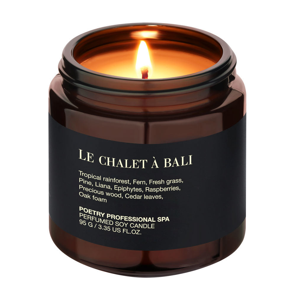 MASSAGE CANDLE LE CHALET À BALI 95 G POETRY HOME