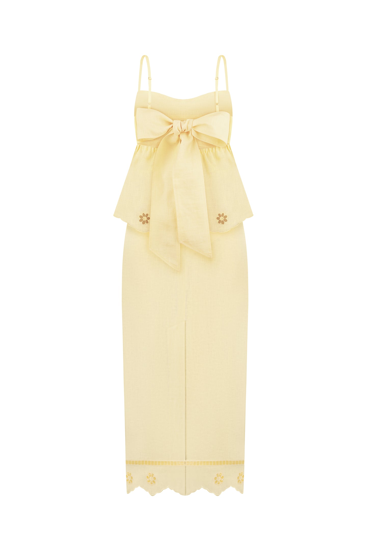 "Tree of love" yellow skirt FOBERINI