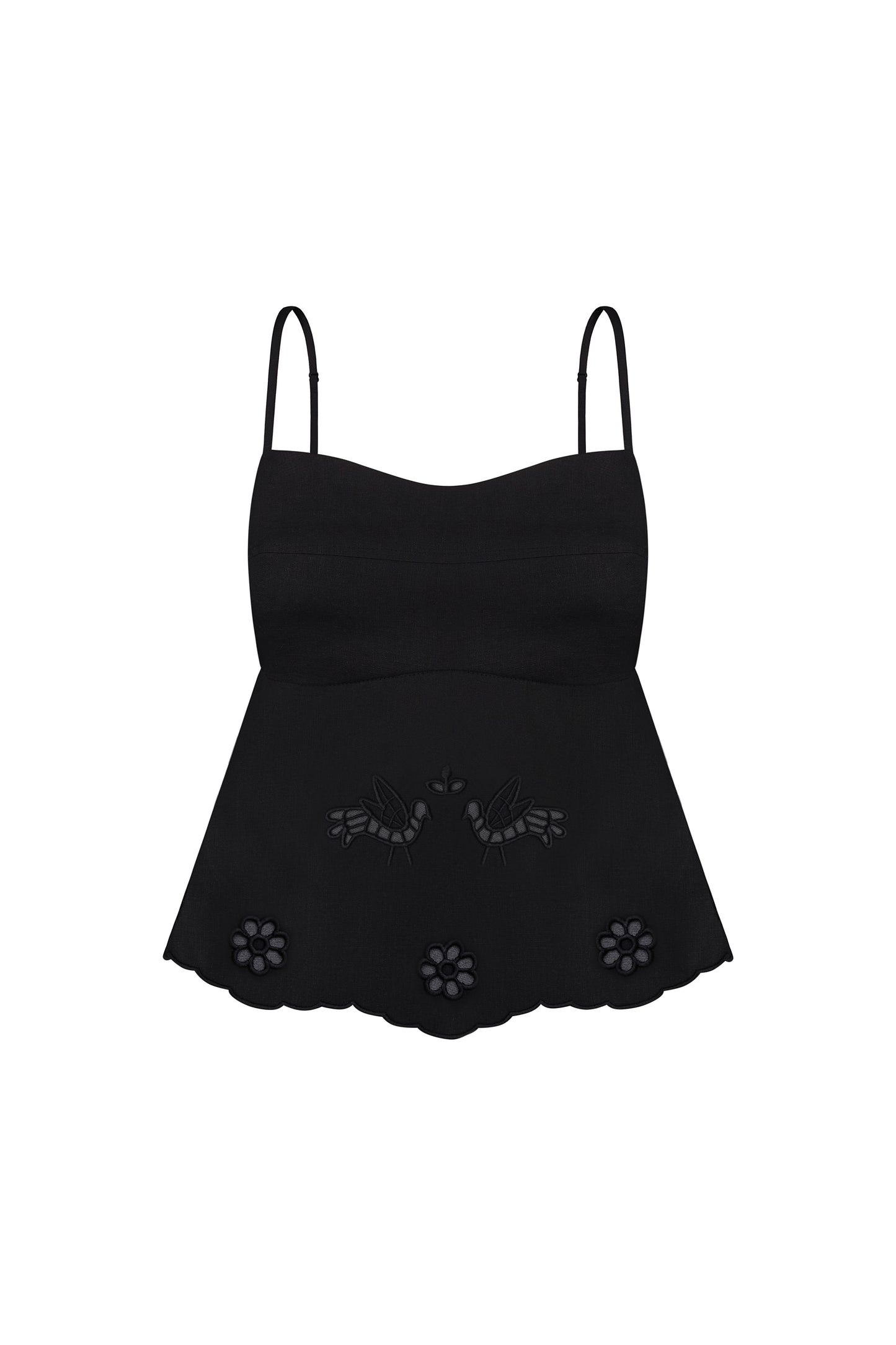 "Tree of love" black top FOBERINI