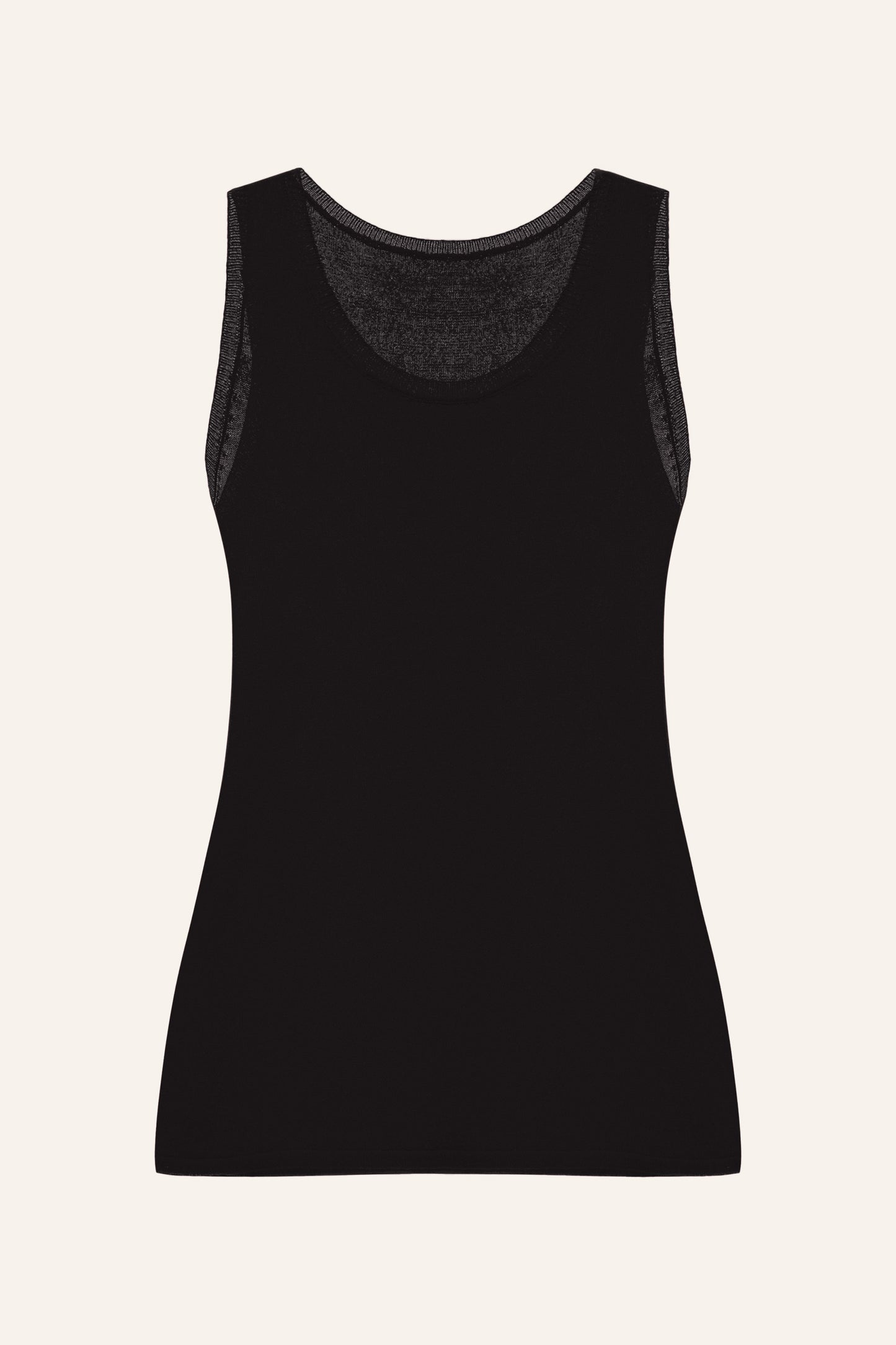 KNITTED TANK TOP KATERINA KVIT