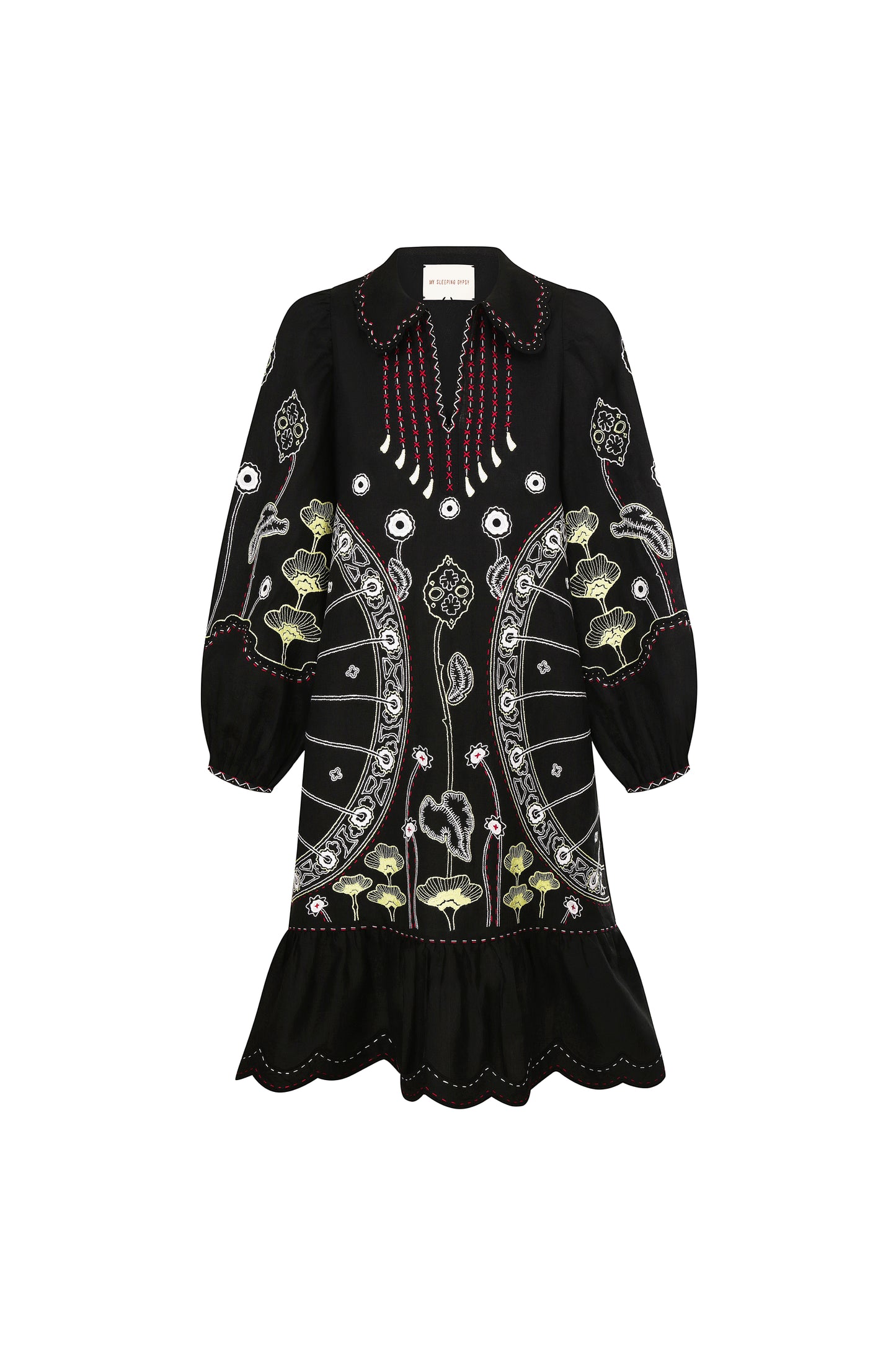 BURNING TIGER SHORT DRESS MY SLEEPING GYPSY