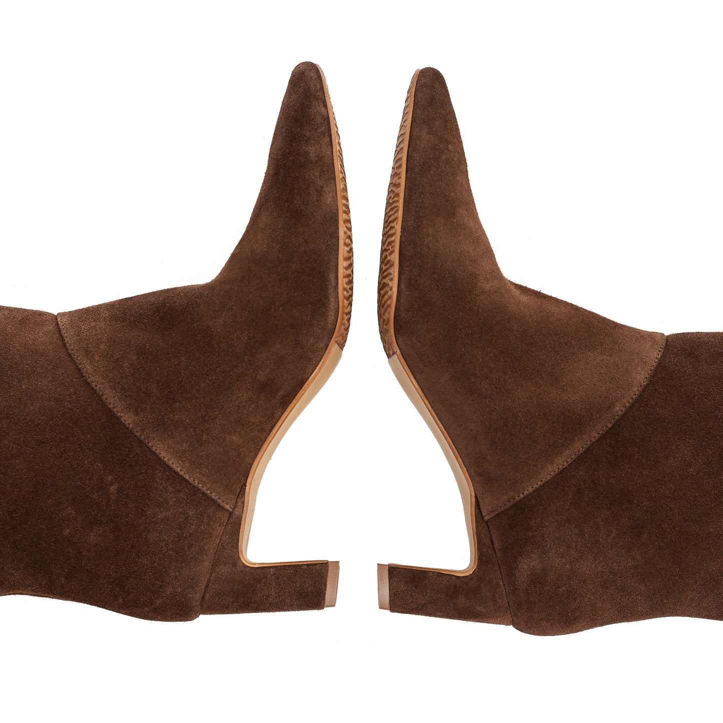 Tracy straight boots without zipper LOOKIE ATELIER