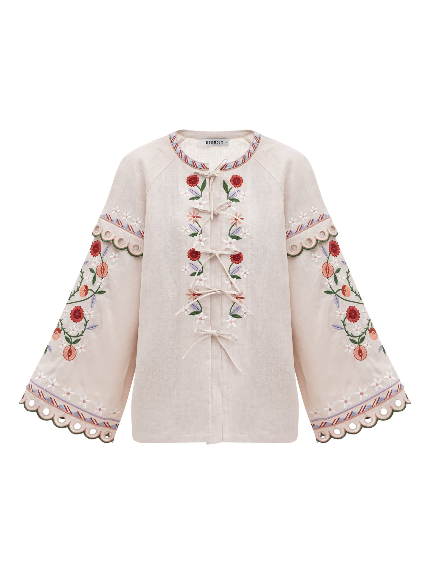 Women's embroidered blouse dedicated to the east Abrykosy W ETNODIM