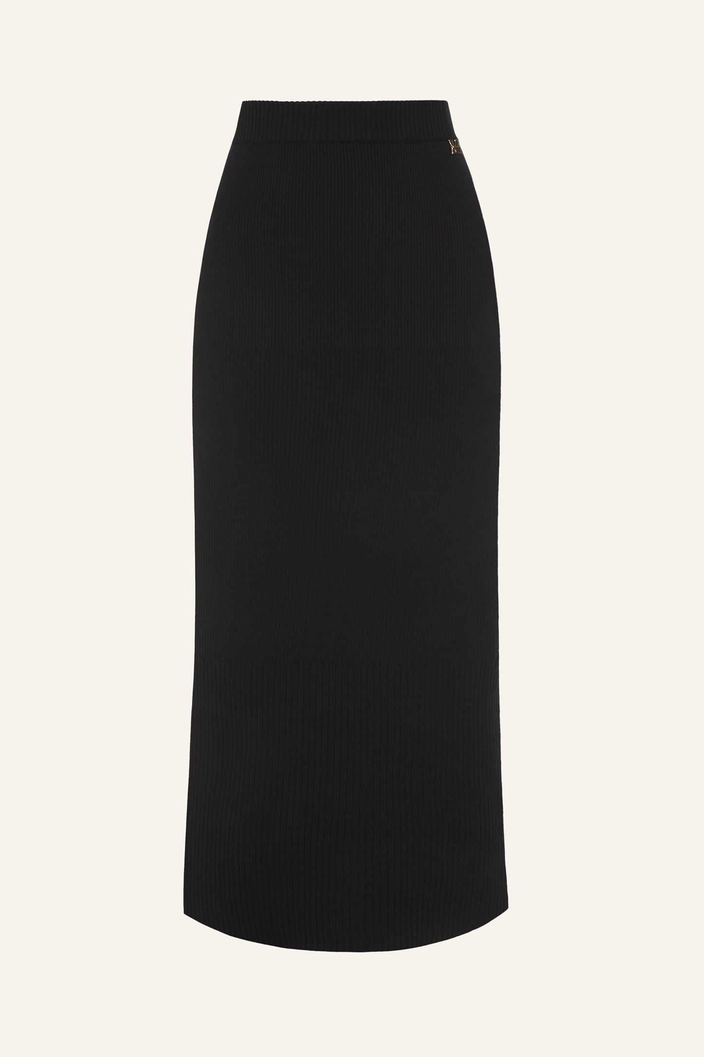 KNITTED SKIRT KATERINA KVIT