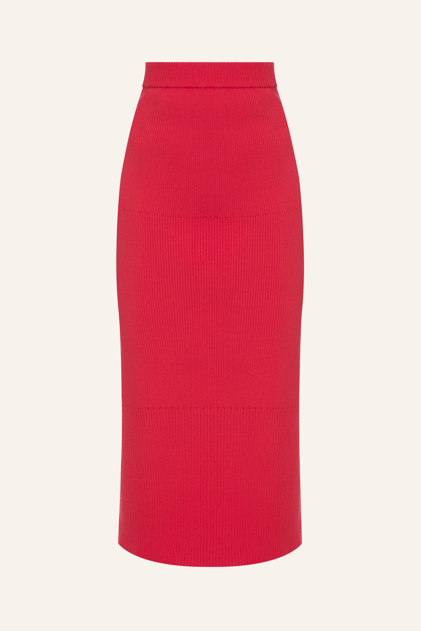 KNITTED SKIRT KATERINA KVIT