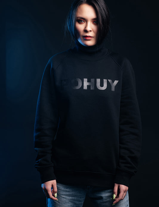 Sweatshirt black POHUY