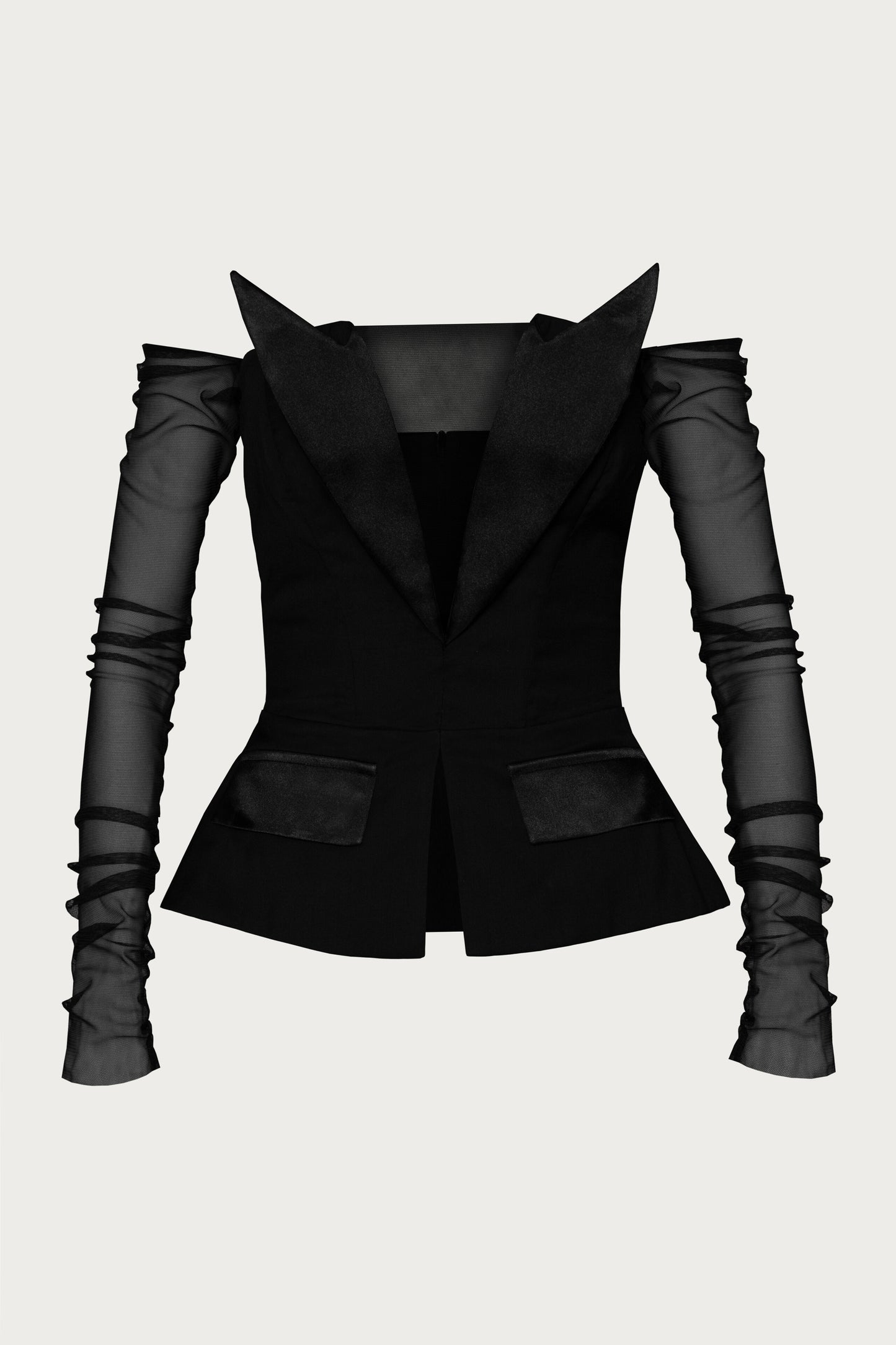 Tuxedo Corset Top TUXEDO CORSET TOP