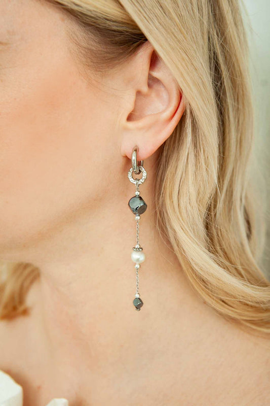 earrings-frida-asymmetrical-silver-samokish - image 3