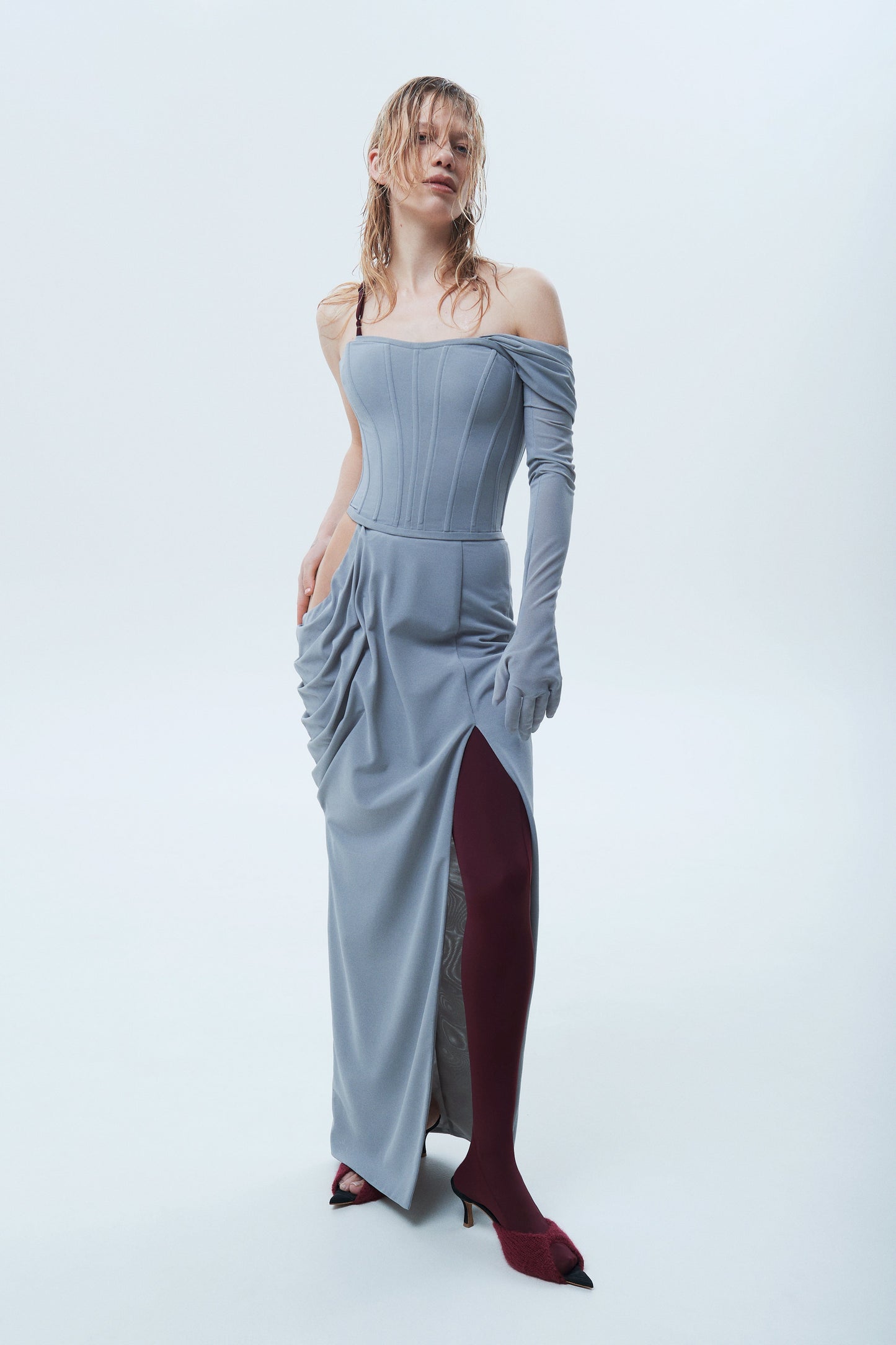 Skirt with side cut FROLOV