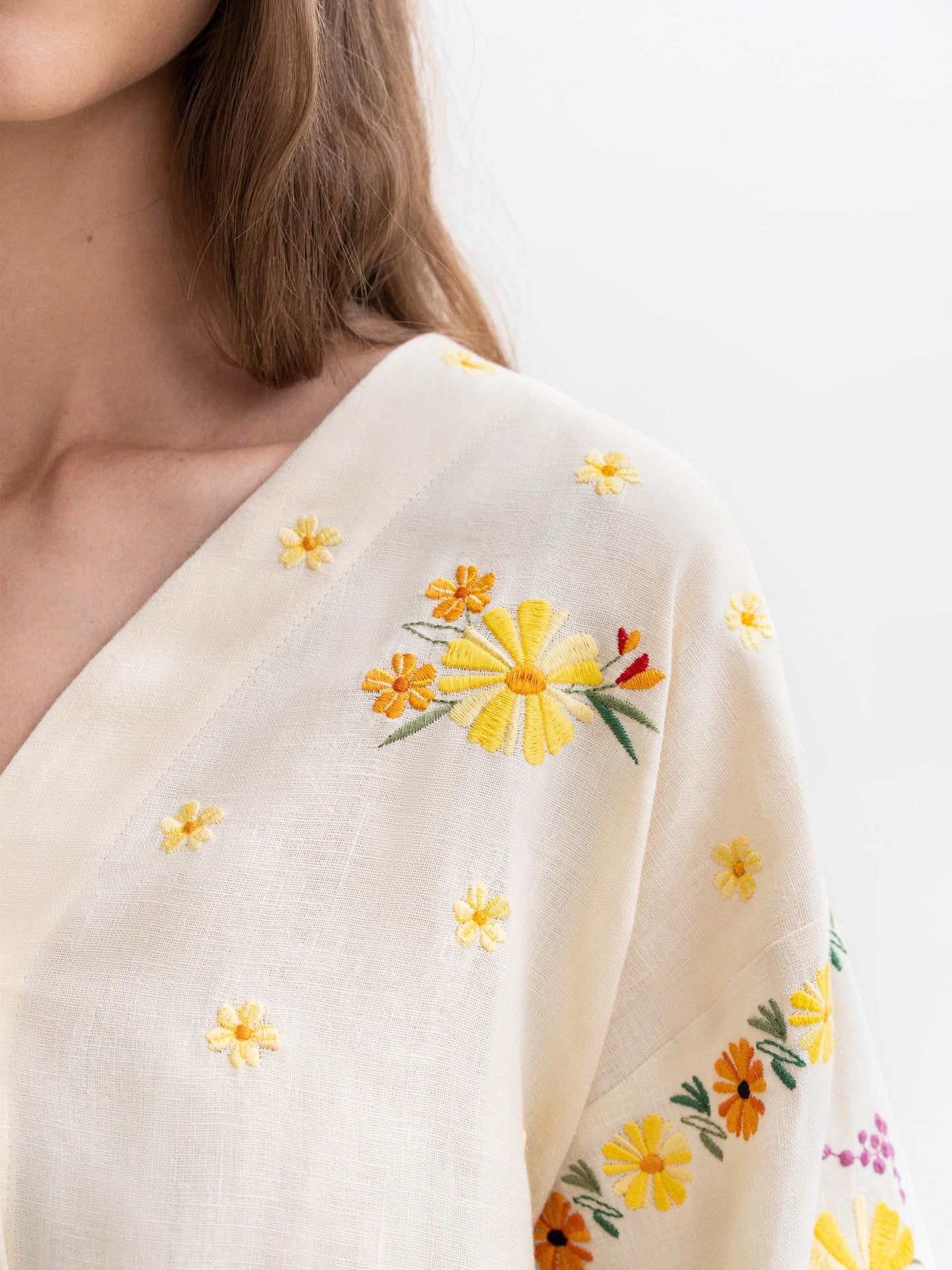 Light linen embroidery Budzhak ETNODIM