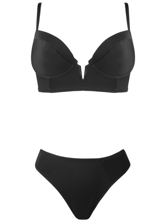 Everyday Black Panties FOX LINGERIE