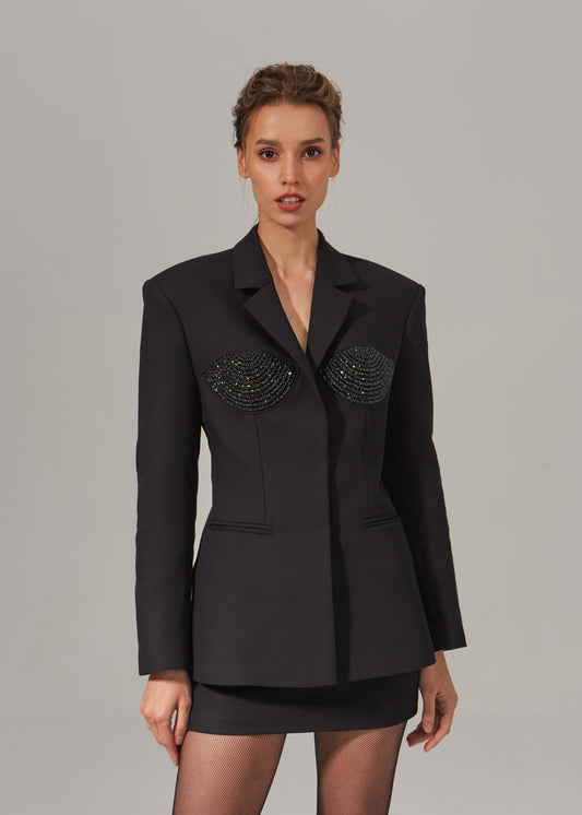 Tailored Spiral Blazer NUÉ