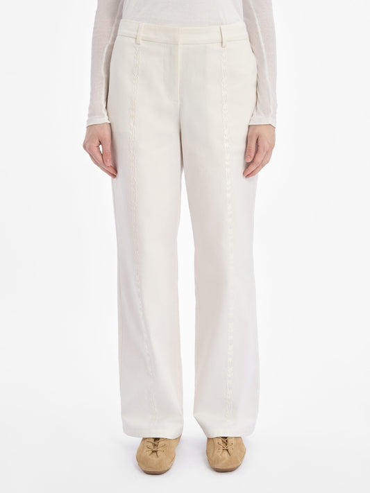 Osonnia white pants ETNODIM