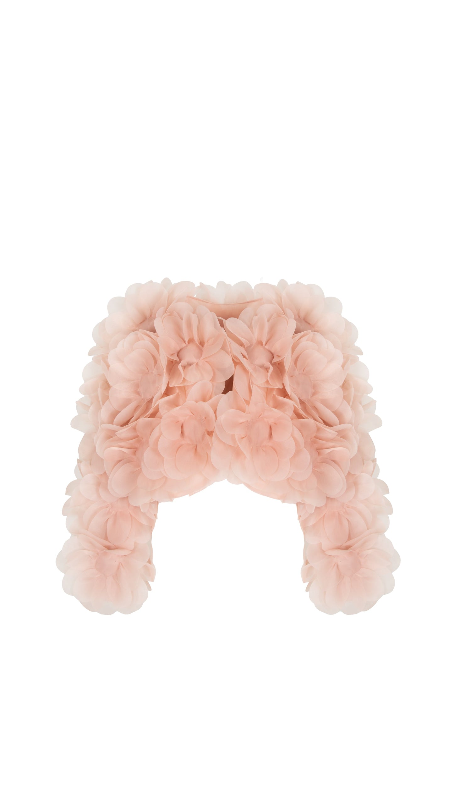 Peony Soft Bomber Jacket in blush nude PASKAL