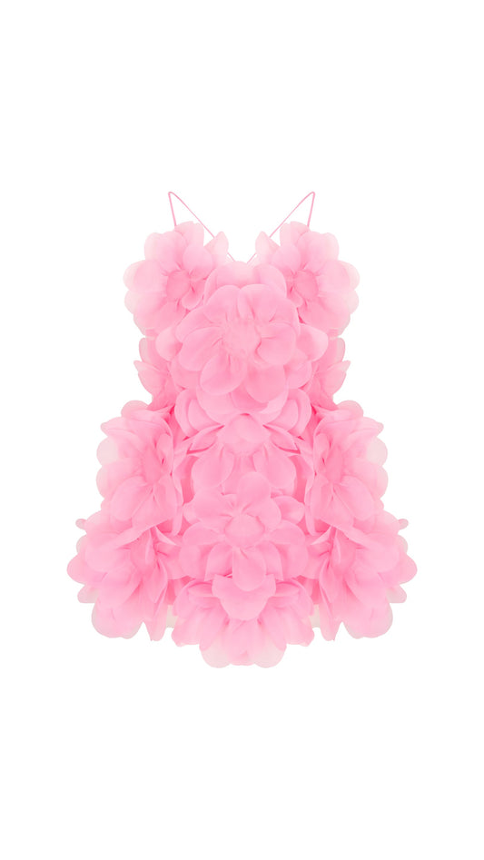 Peony Passion Dress in peony pink PASKAL