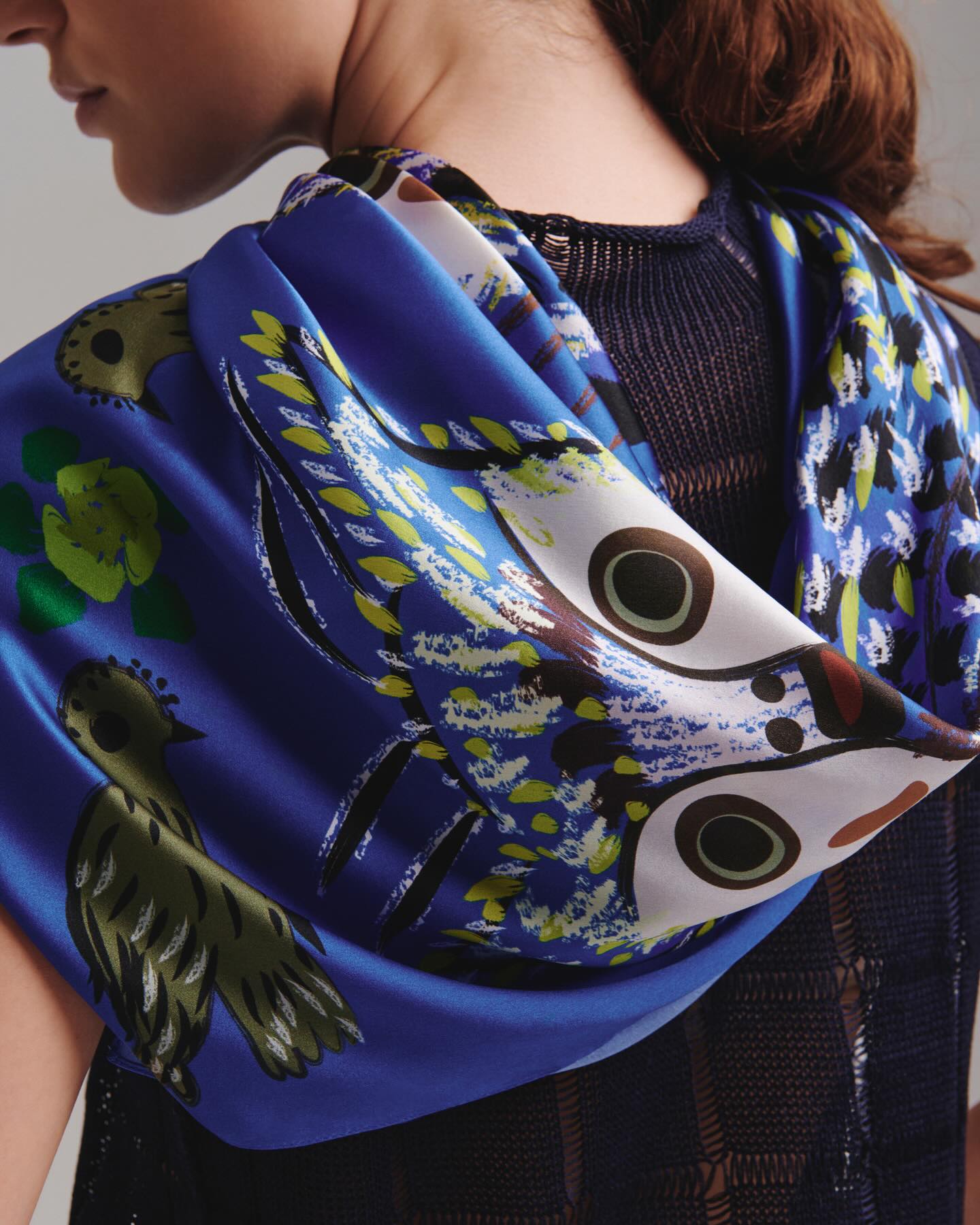 Silk Scarf Polina`s Raiko OLIZ