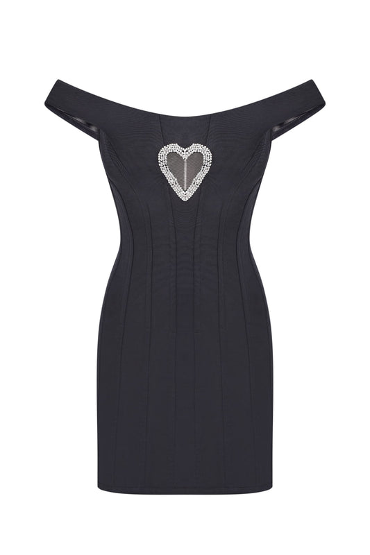 Corset dress with Heart cut FROLOV