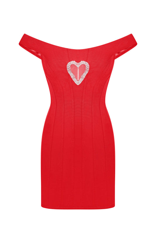 Corset dress with Heart cut FROLOV