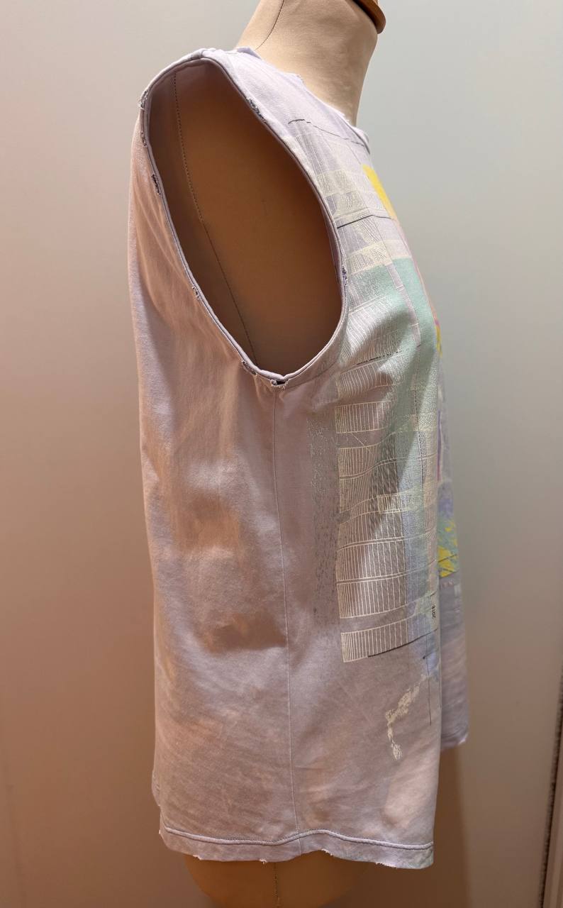 Graphic Sleeveless Top BALMAIN (Pre-Owned)