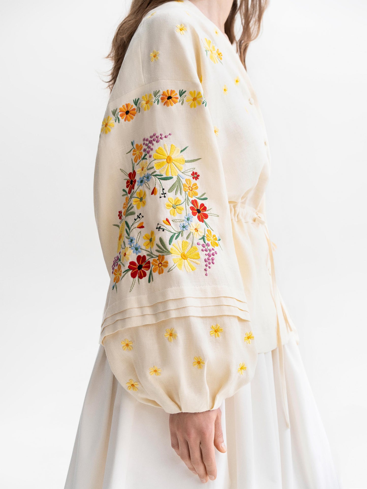 Light linen embroidery Budzhak ETNODIM