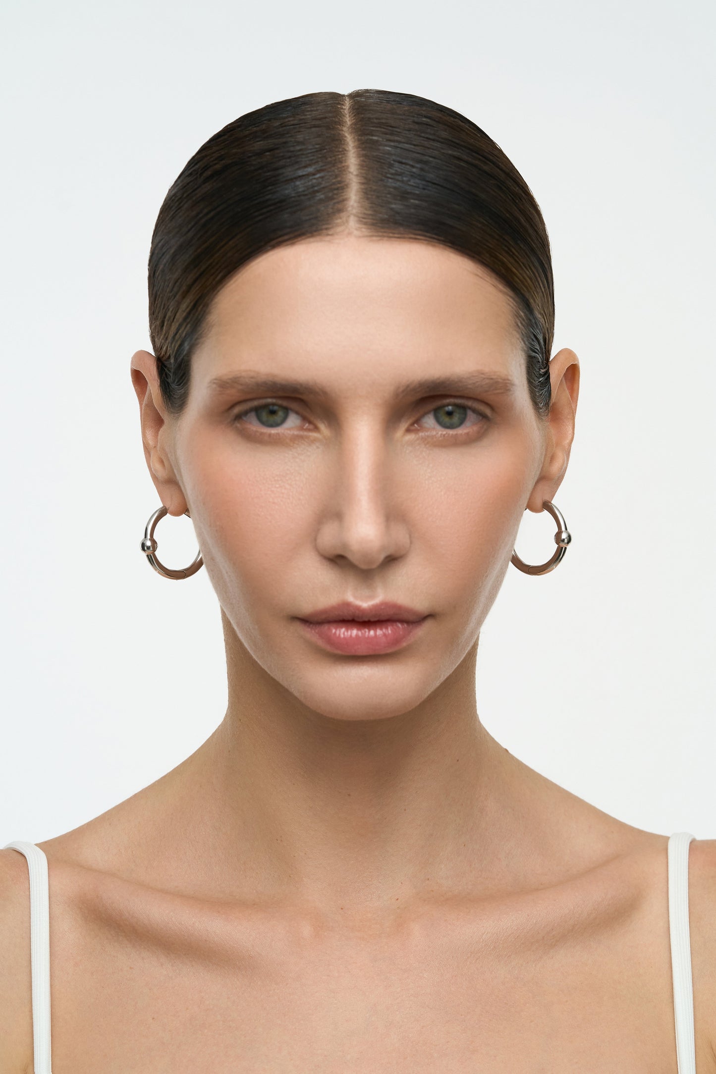 Harmony Hoops Silver (Large) POCHÉ