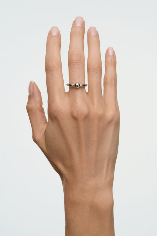 Flow Ring Silver POCHÉ