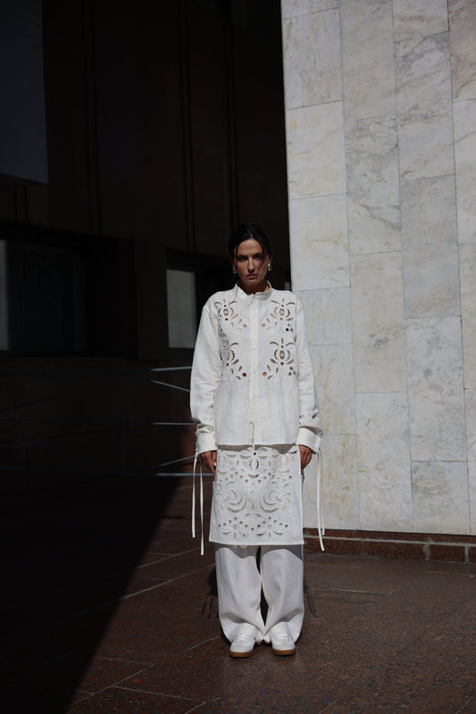 FROST FLOWERS SHIRT 02 OMELIA